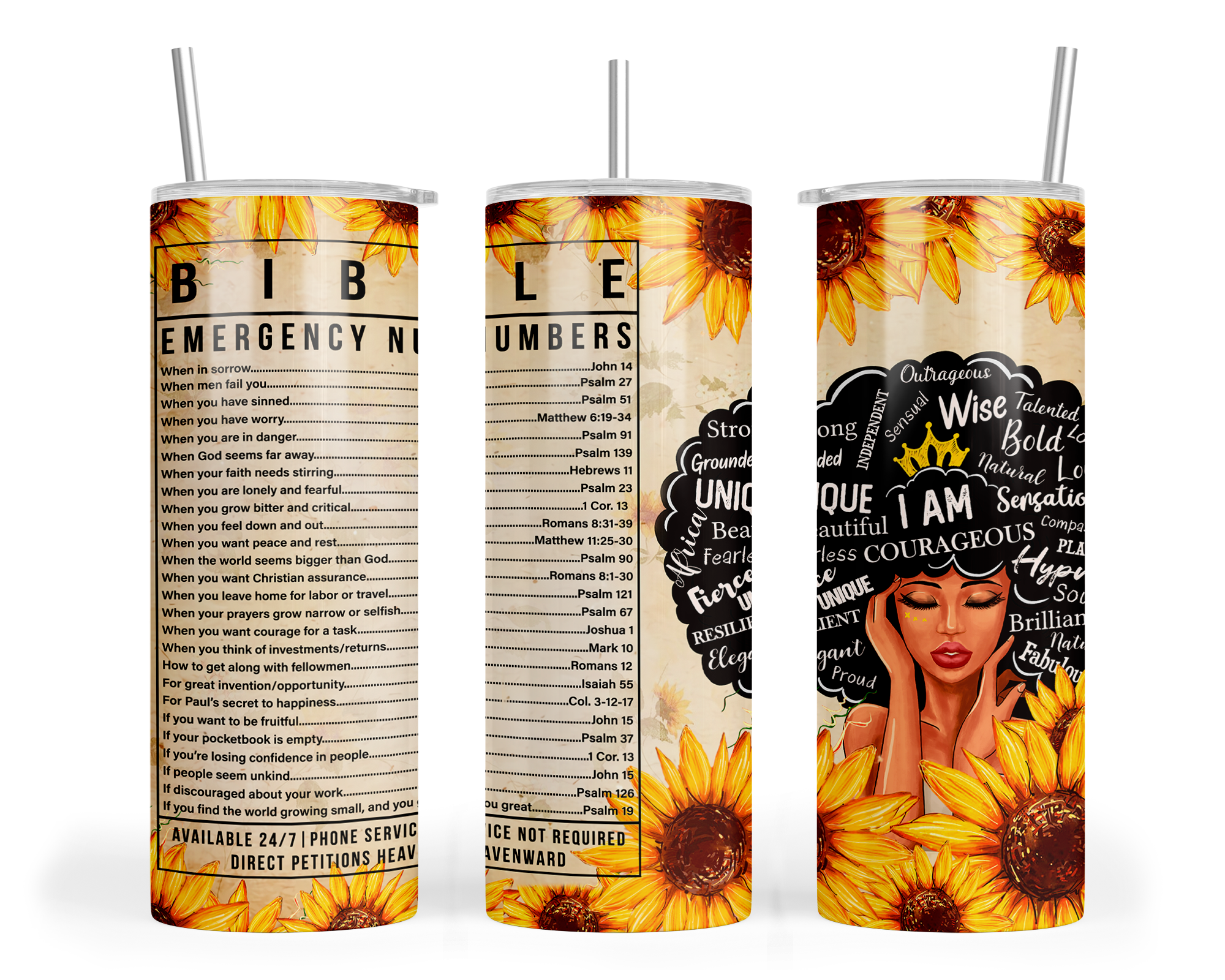 I Am Affirmation Tumbler